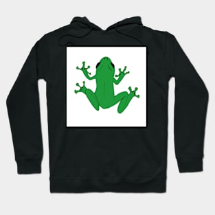 Rénette green frog Hoodie